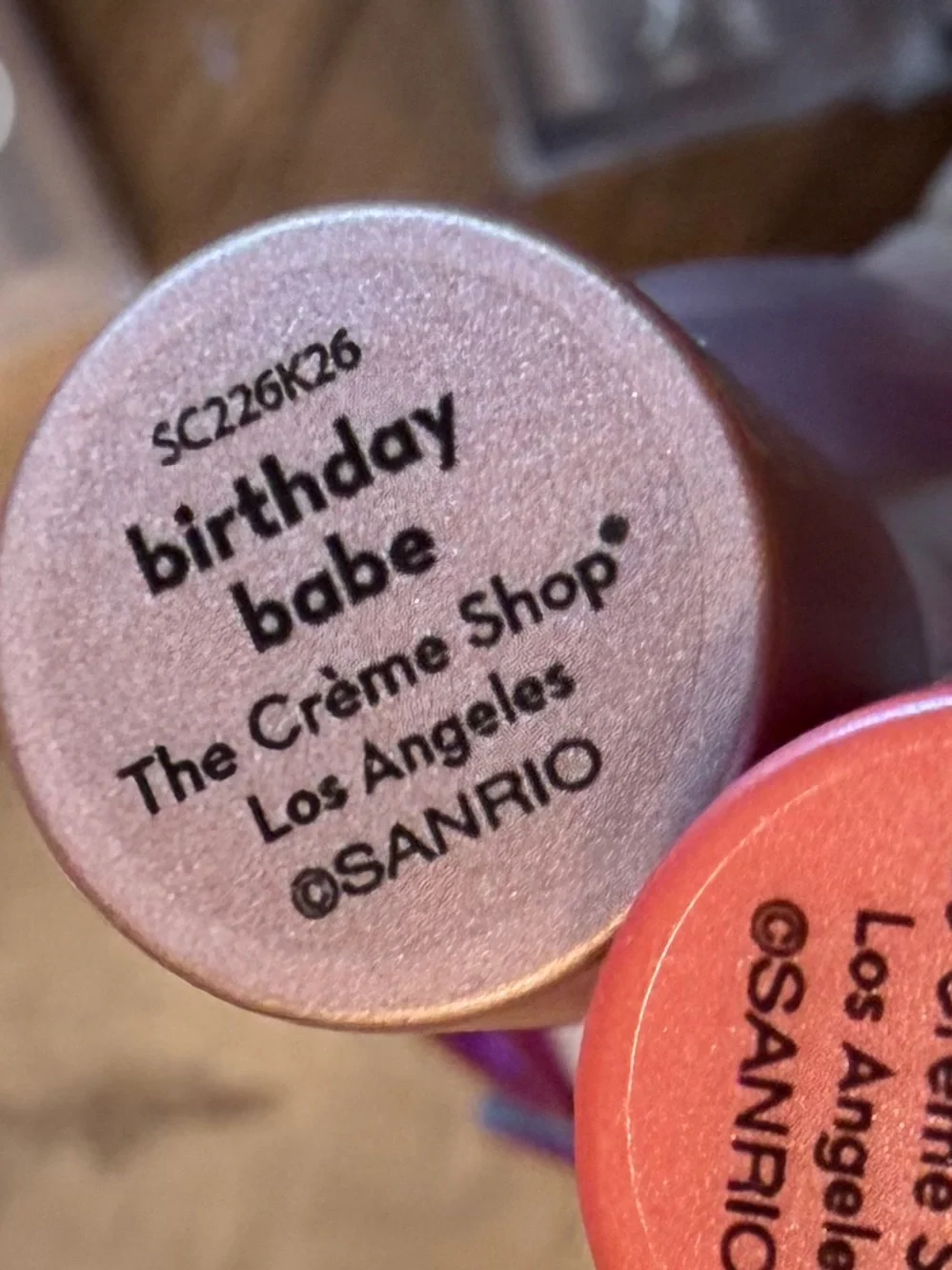 $ Sale The Creme Shop Hello Kitty lip crayon in shade Birthday babe new